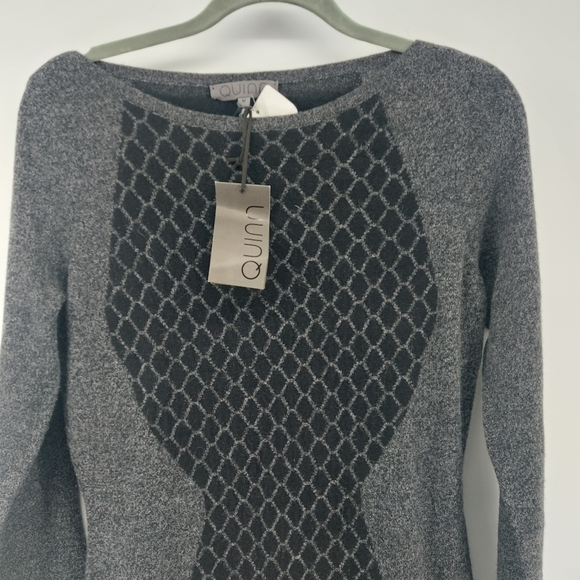 Quinn Cashmere Bodycon Midi Dress Size Medium - Picture 3 of 7